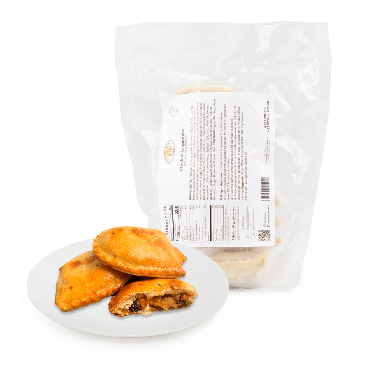 Pampanga Chicken Empanada, Frozen 510 克
