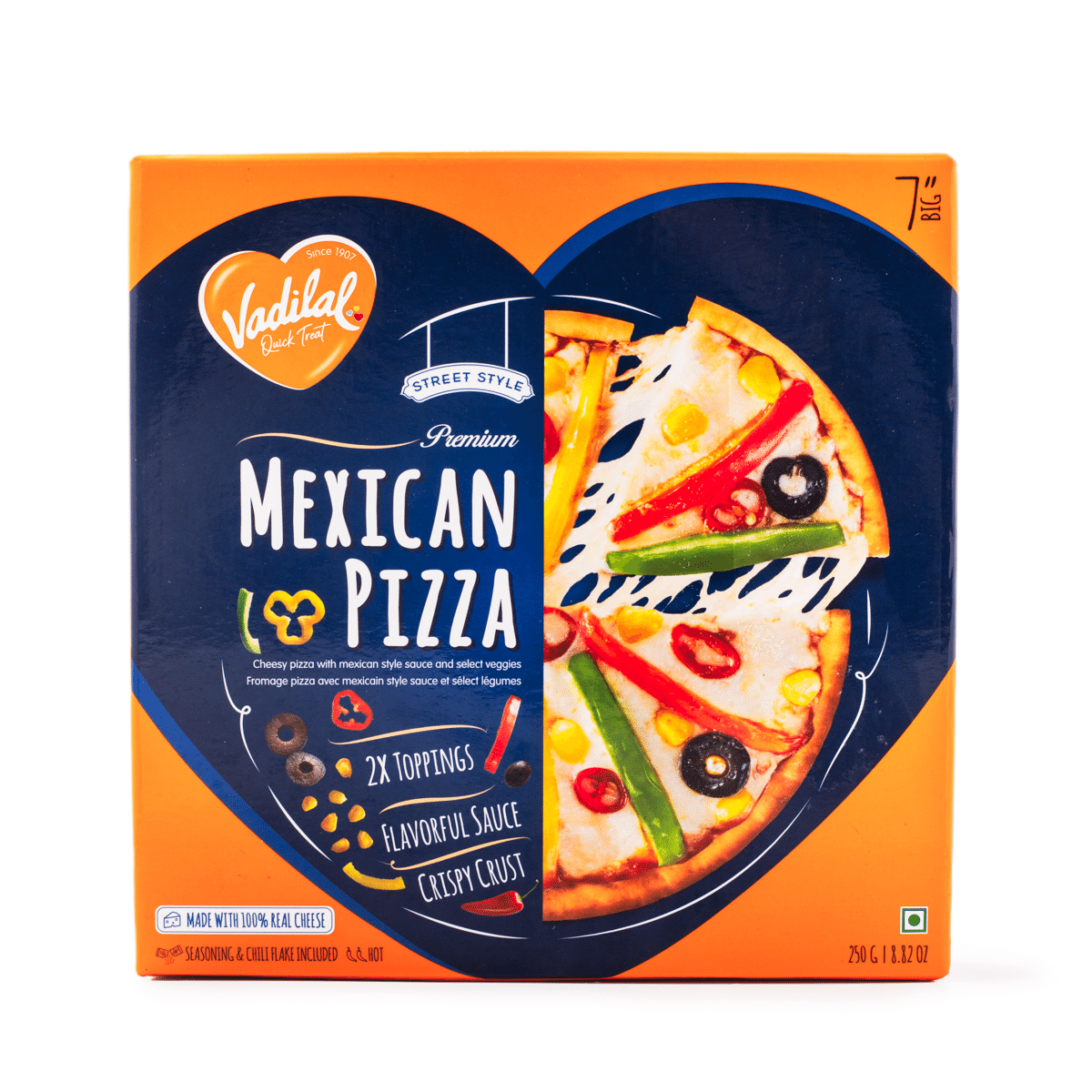 Vadilal Mexican Pizza 250 g