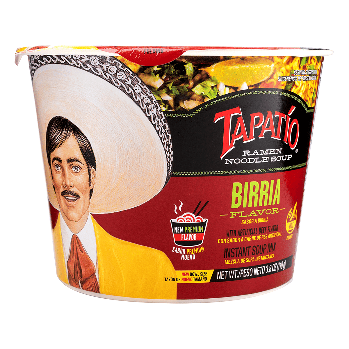 Fideos Ramen Tapatio Sabor Birria 3.8 onza(s)
