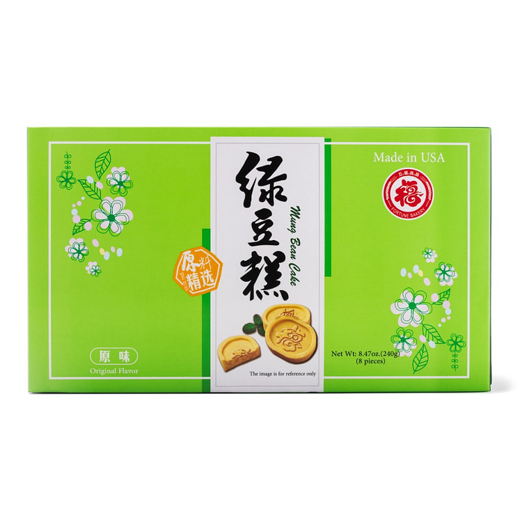 五福 绿豆糕 原味 240 克