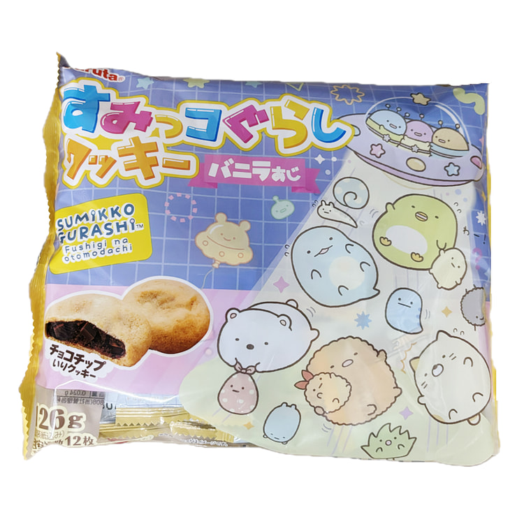 フルタ すみっコぐらしクッキー バニラ味 大袋 126 グラム