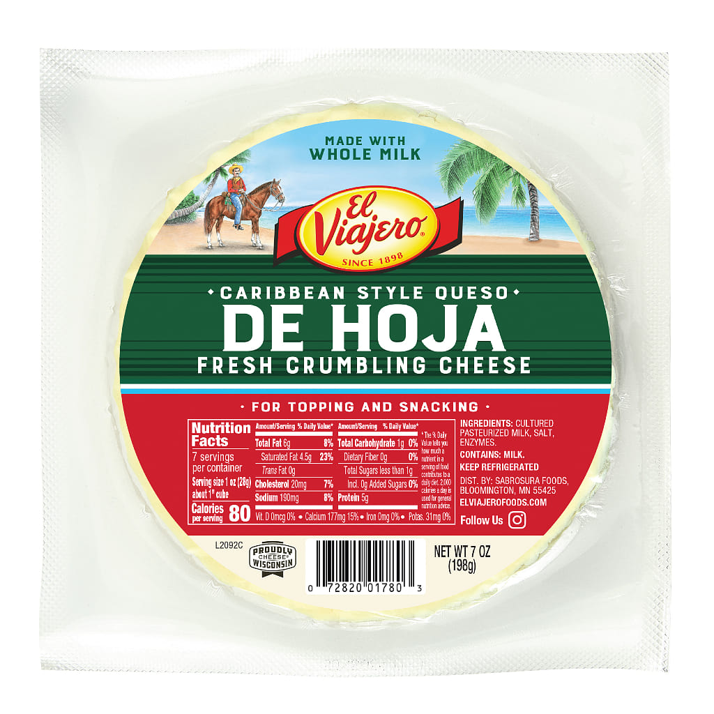 El Viajero Caribbean Style Crumbling Cheese 7 oz
