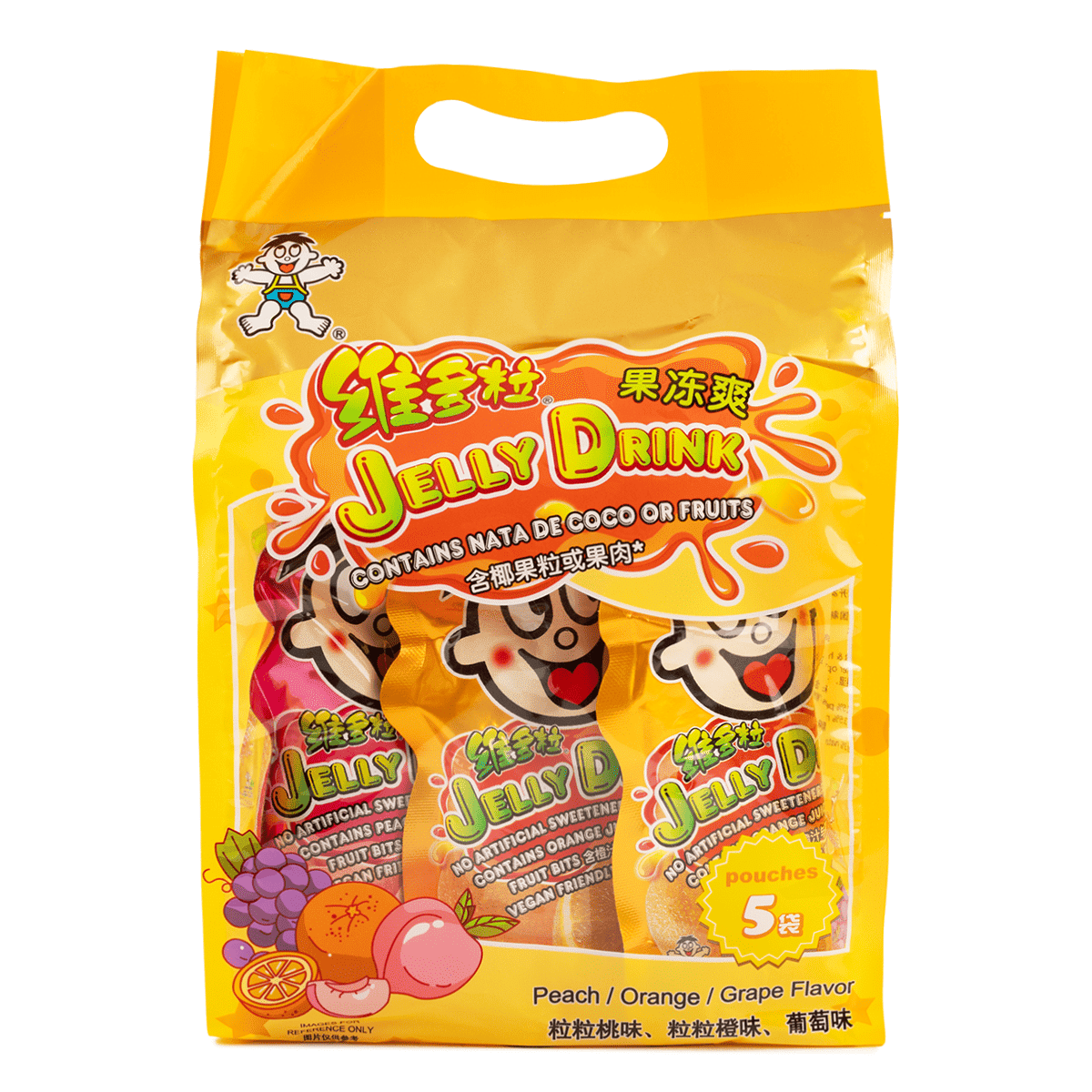 Want Want Jelly Drink, Mixed Flavors 150 g