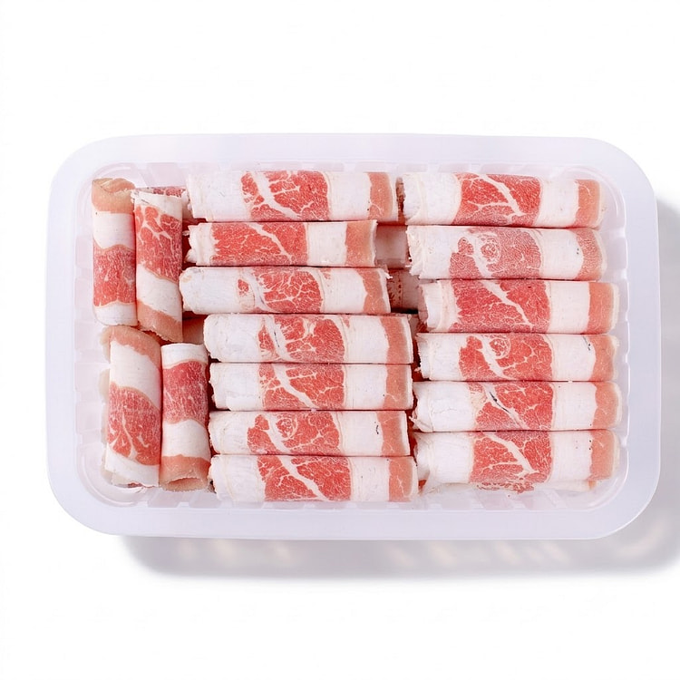 Thin-Sliced Beef Short Plate Rolls, Frozen 1 lb