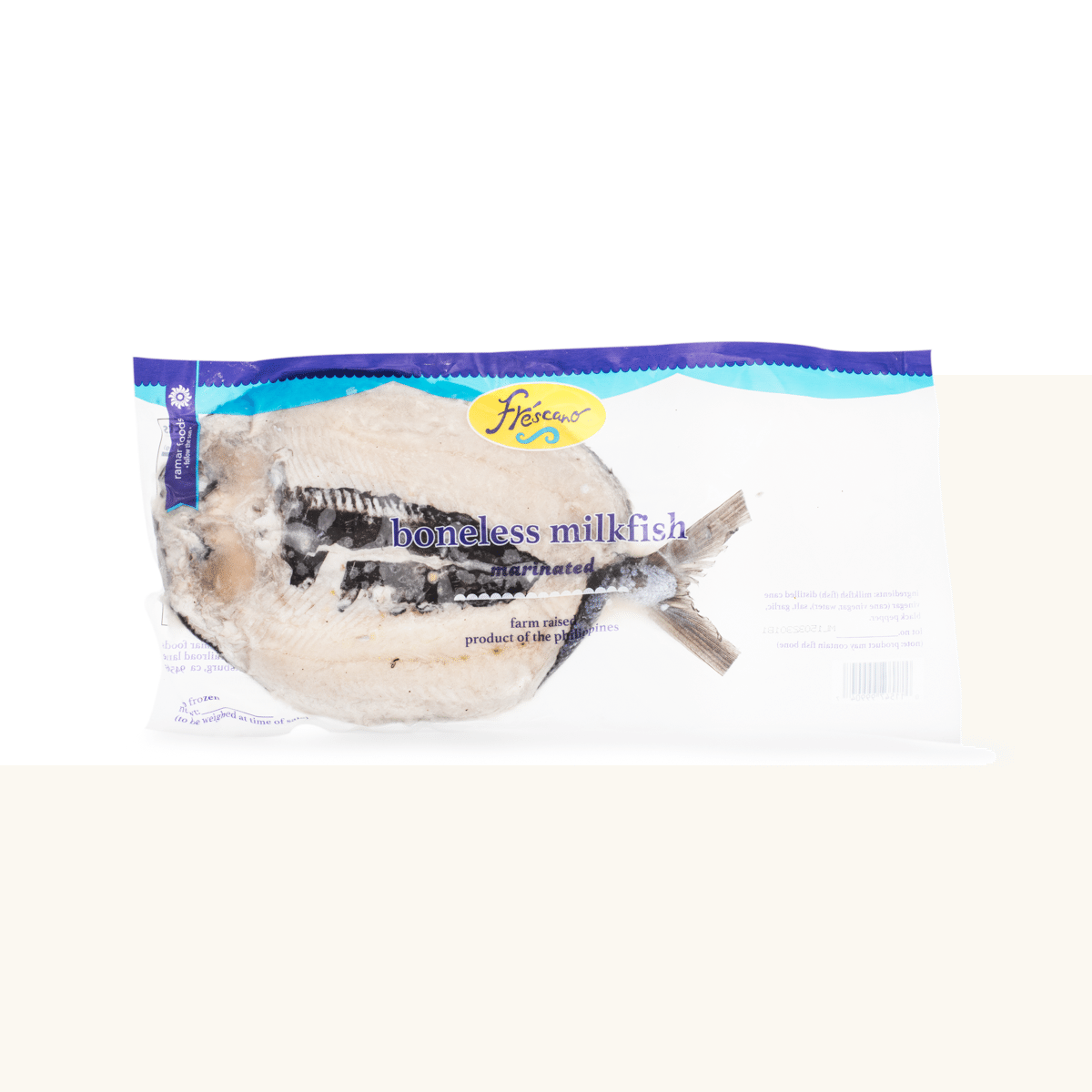 Frescano Marinated Deboned Milkfish, Frozen 16 oz