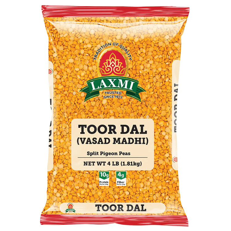 Laxmi Toor Dal, Split Pigeon Peas 4 lb