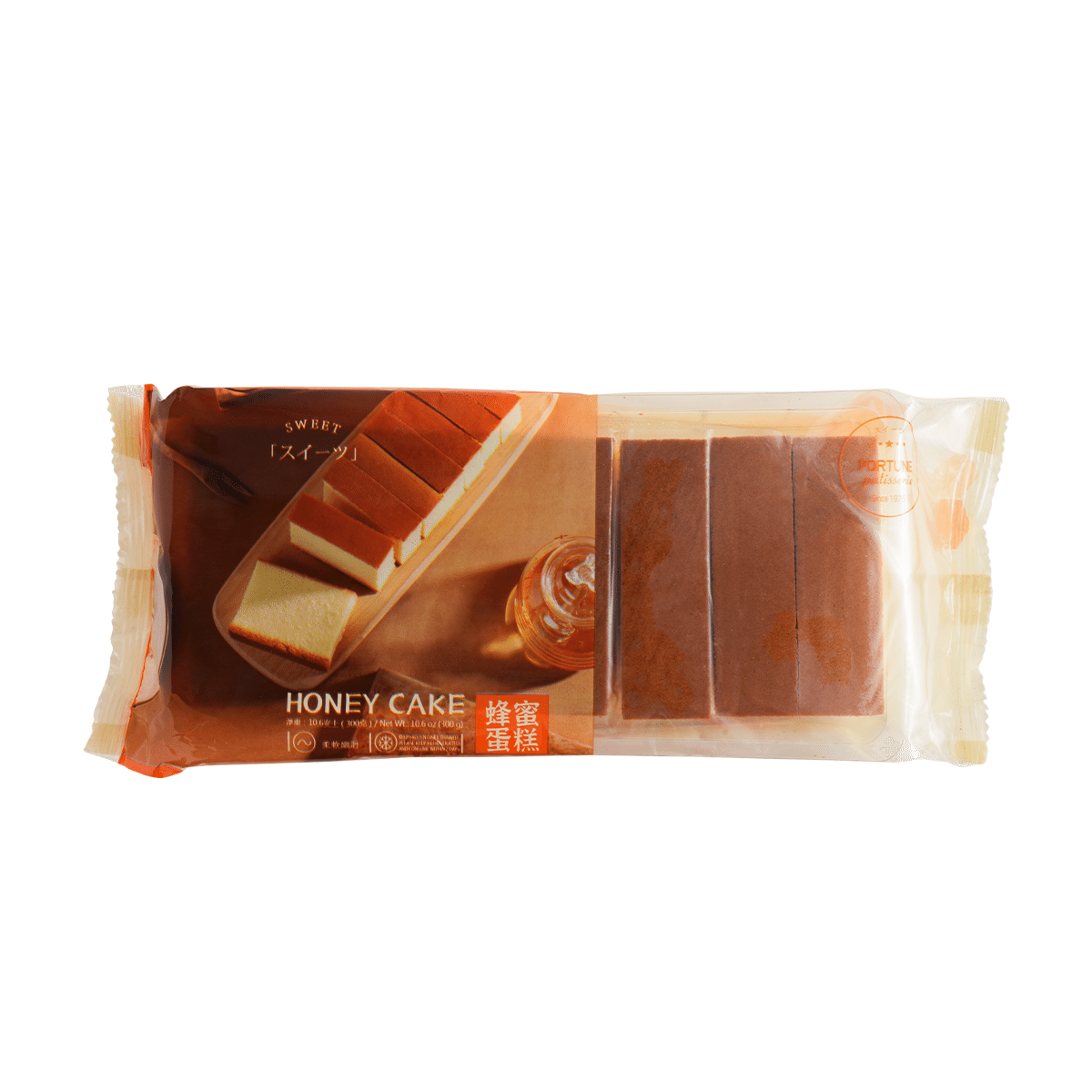 Six Fortune Bolo de Mel 8 unidades 300 g