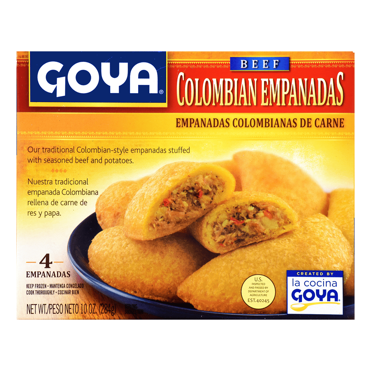 Empanadas Carne Colombianas Goya 284 gramo(s)