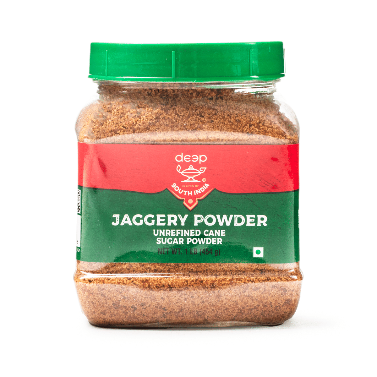 Deep Jaggery Powder (Unrefined Cane Sugar Powder) 1 lb*20 pack
