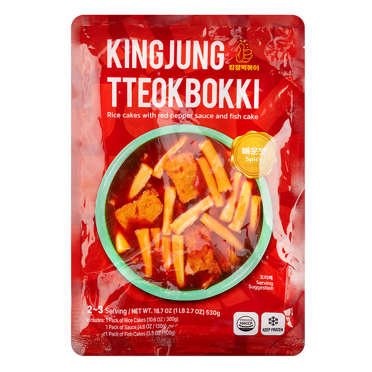 KING JUNG 辣炒年糕 530 克