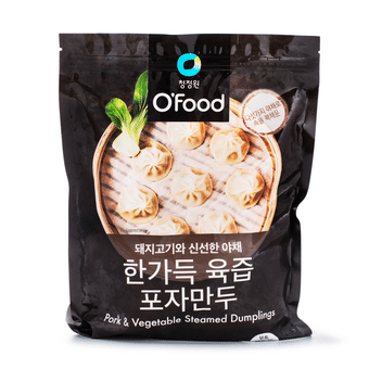 weee_frozen_Chung Jung One Pork & Vegetables Steamed Dumpling, Frozen 1.5 lb