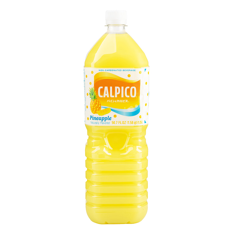 Calpico Non-Carbonated Drink, Pineapple Flavor 50.7 fl.oz