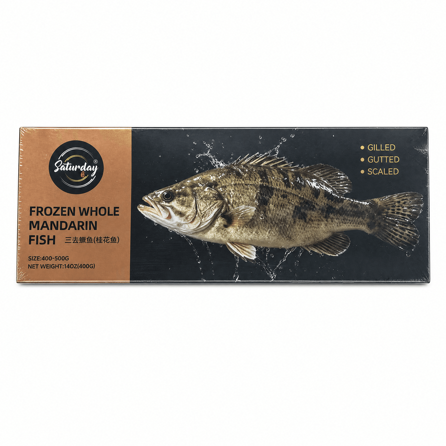 Frozen Mandarin Fish Cleaned 14 oz