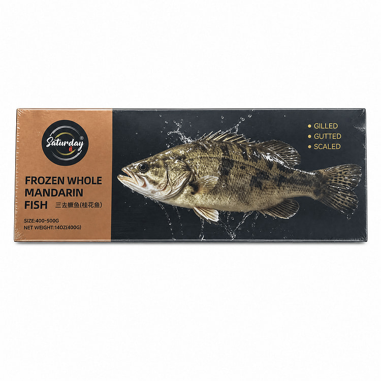 Frozen Mandarin Fish Cleaned 14 oz
