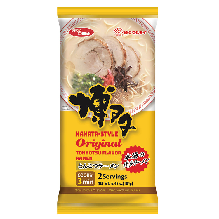 マルタイ インスタント ラーメン 博多豚骨 6.49 オンス
