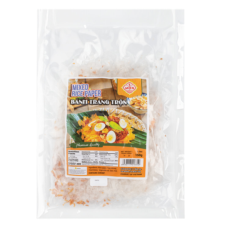 3 Mien Mixed Rice Paper 150 克