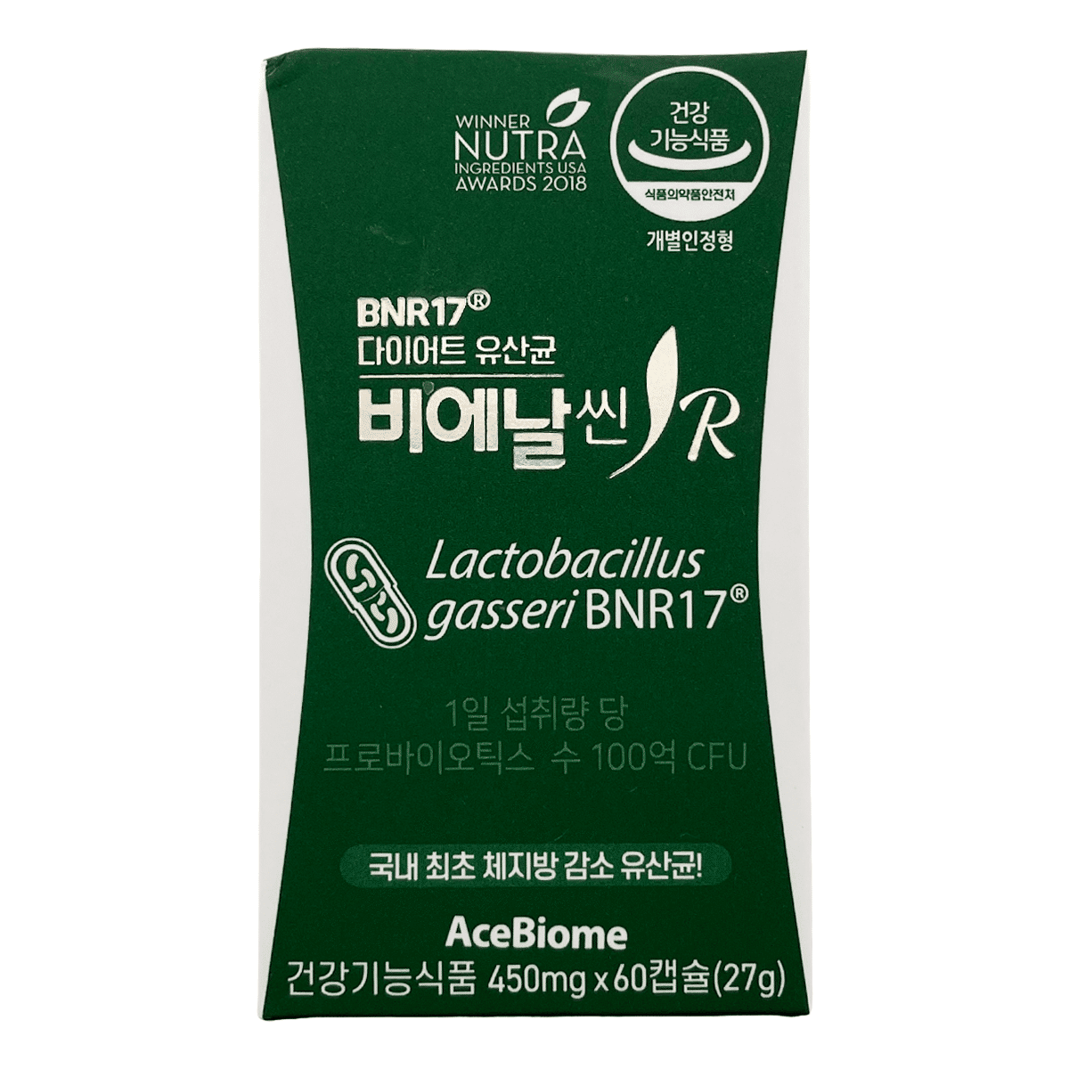 BNRThin(BNR17) Probiotics for body fat reduction,10 Billion CFU 0.45 g*60 counts