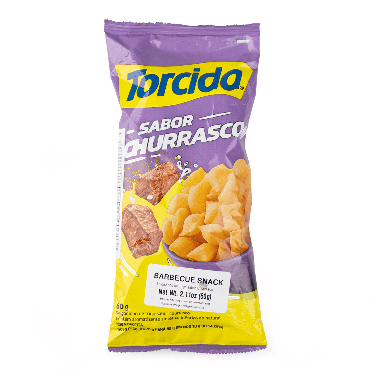 Salgadinho Torcida Churrasco 60 g