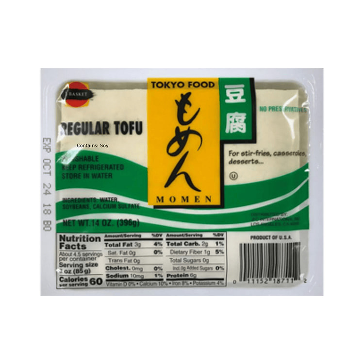 JB Momen Firm Tofu 14 oz