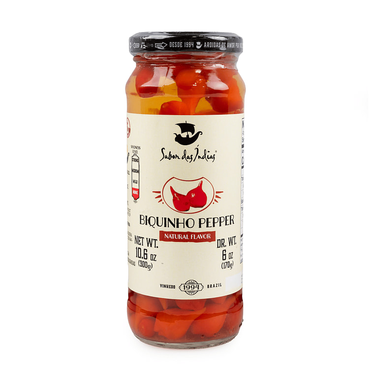 Pimenta Biquinho Sabor das Índias 300 g