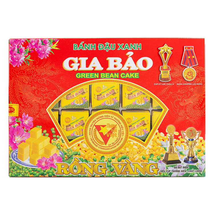 Gia Bao Green Mung Bean Cake 1.05 盎司