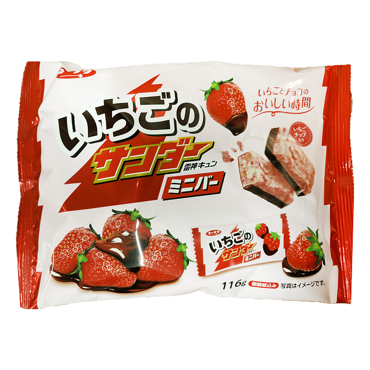 Black Thunder Mini Bar Strawberry 116 克