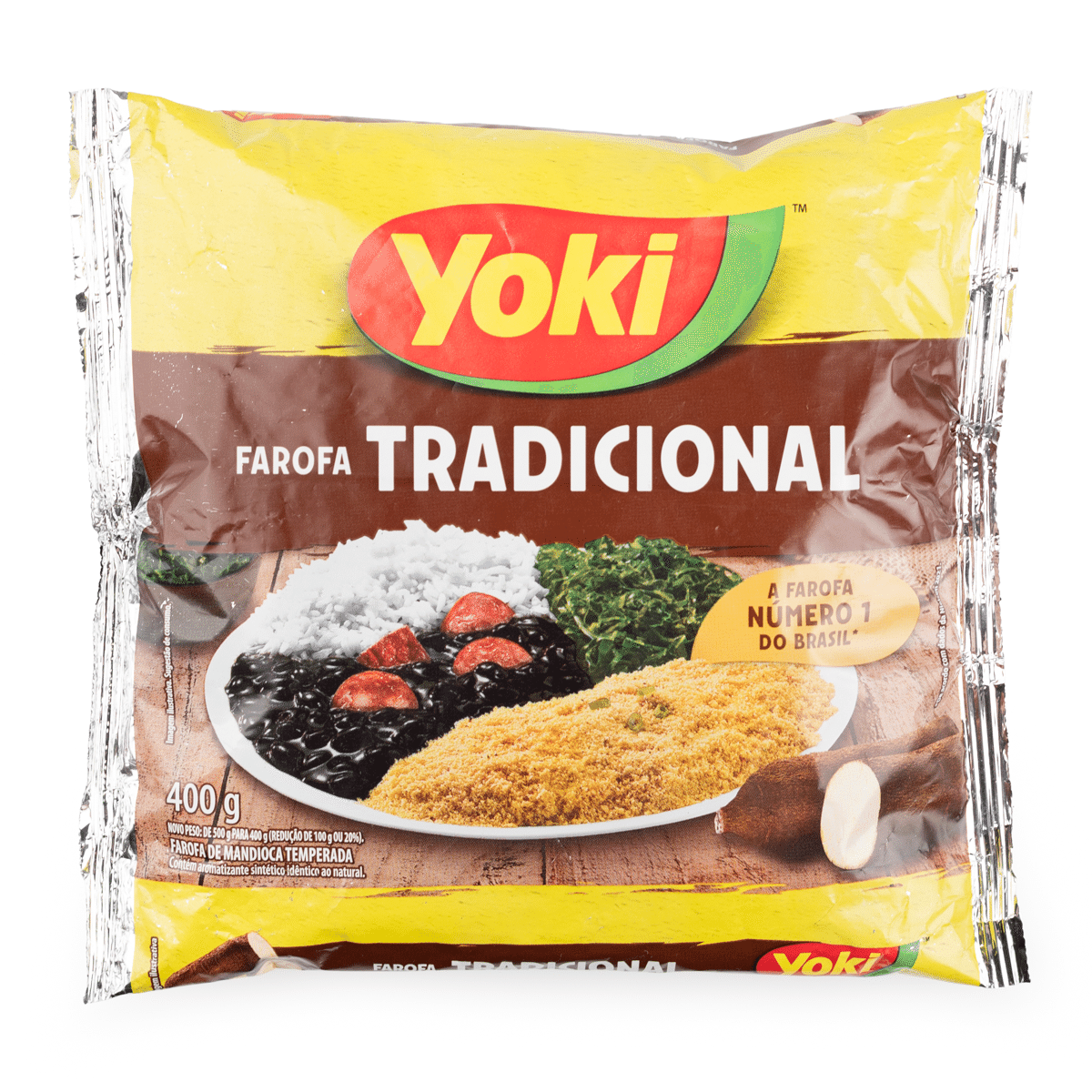 Farofa Tradicional Yoki 400 g