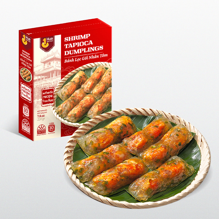 Hue One Food Shrimp Tapioca Dumplings, Frozen 220 g