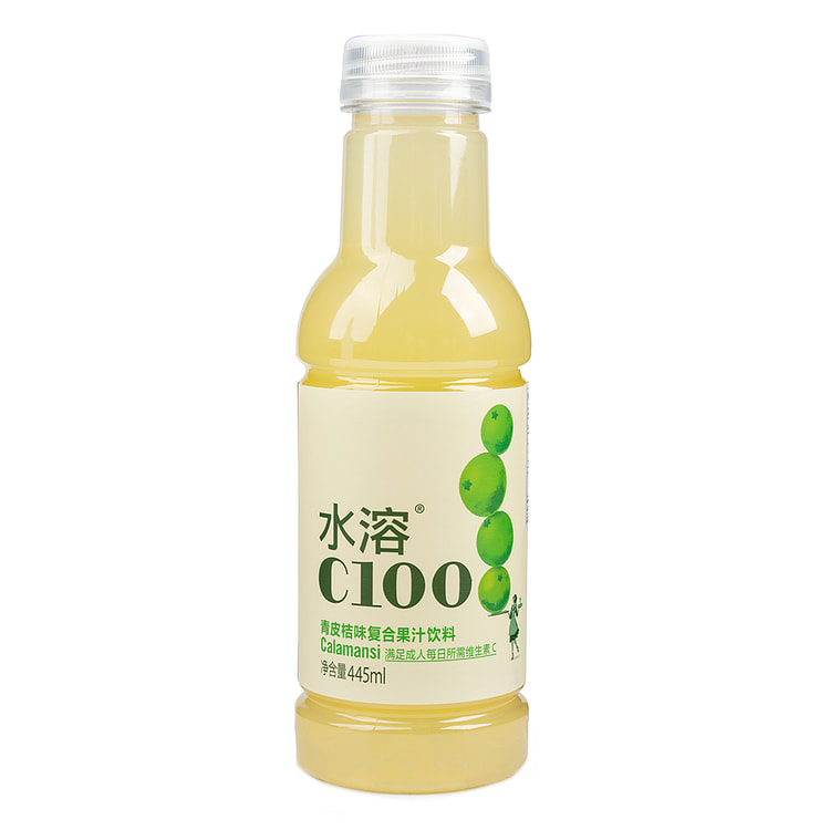 农夫山泉 水溶C100(青皮桔口味) 445 毫升