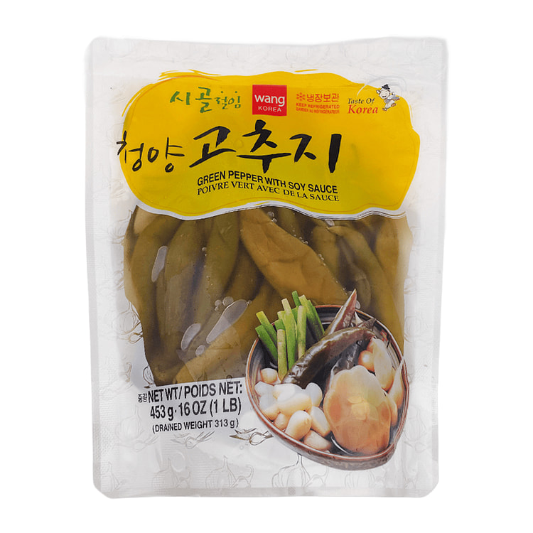 WANG Green Pepper with Soy Sauce 453 g