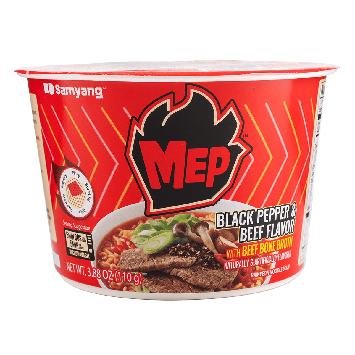 SAMYANG Mep Black Pepper & Beef Big Bowl 110 克