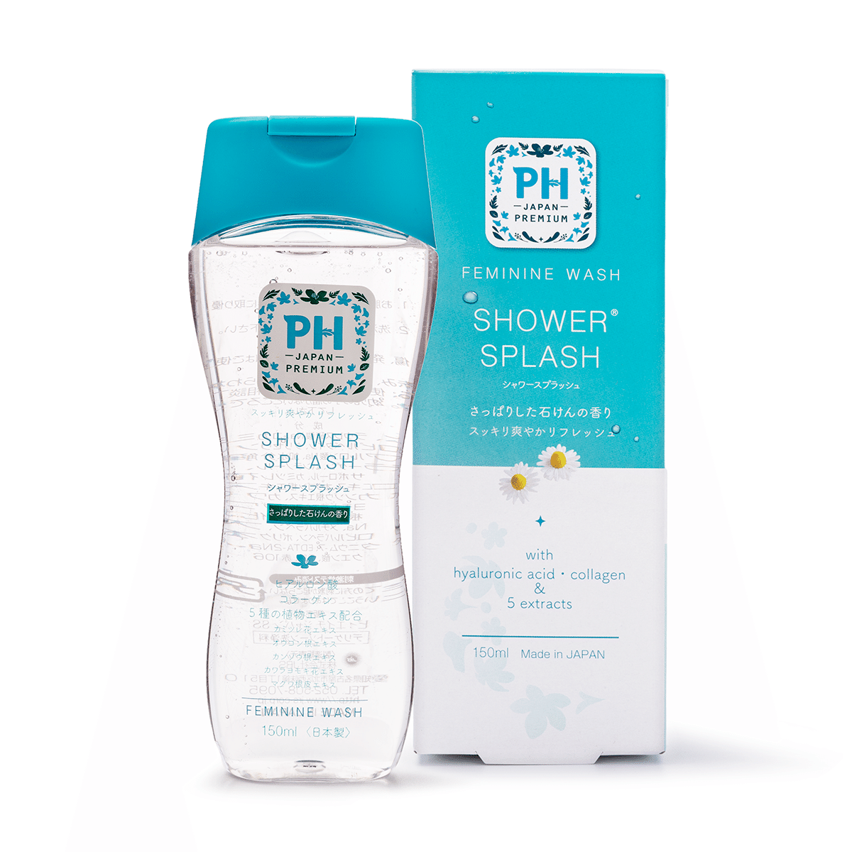 PH Japan Premium Feminine Wash Shower Splash 150 ml