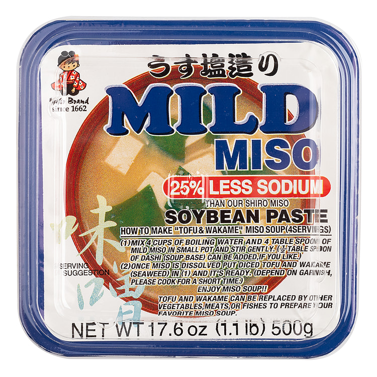 日本 Miko Brand 神州减盐白味噌 500 克