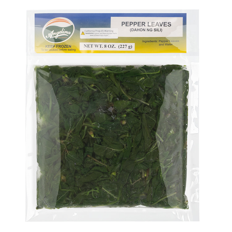 Angelina Pepper Leaves (Dahon ng Sili) 8 oz