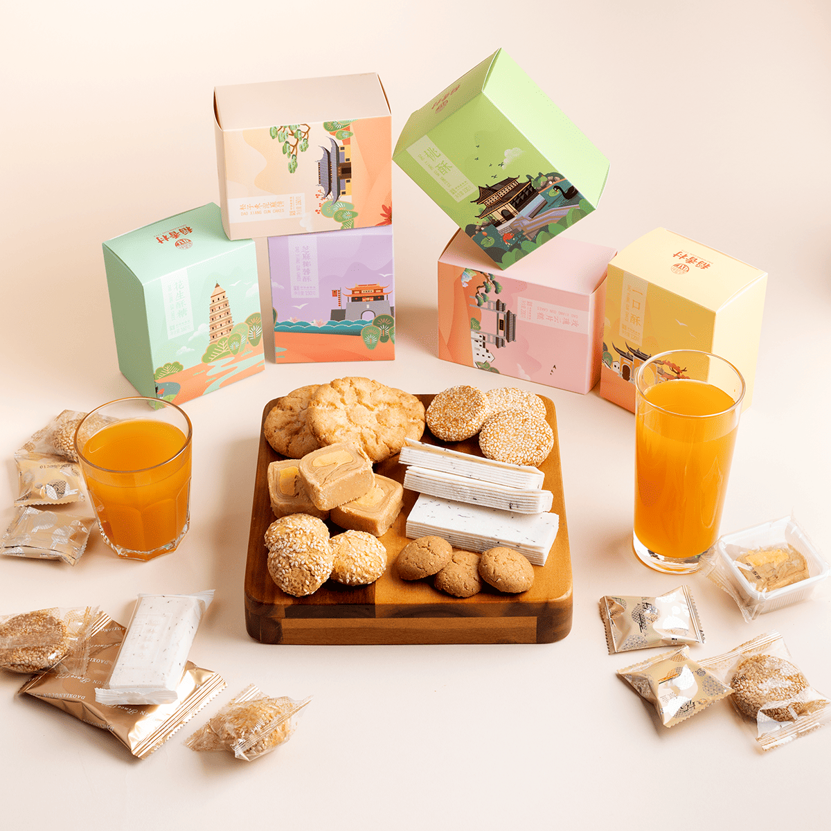 Get DXC Cake Gift Set (Jiangnan Delicious) 890 g Delivered | Weee
