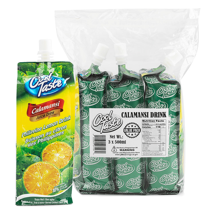 Cool Taste Calamansi Drink Value Pack (3pack) 1500 ml