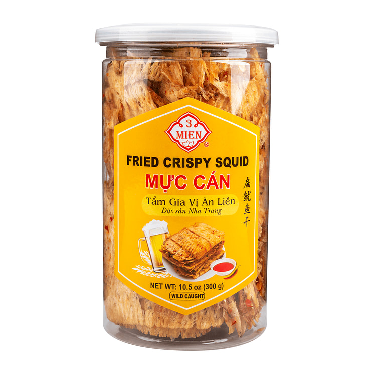 3 Mien Fried Crispy Squid with Fish Sauce 300 g