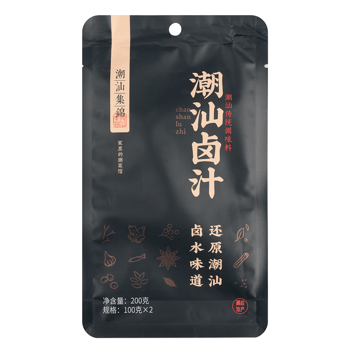 潮汕集锦 五香老卤汁(内含两包) 200 克
