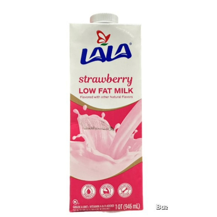 Lala UHT Strawberry Milk 32 oz