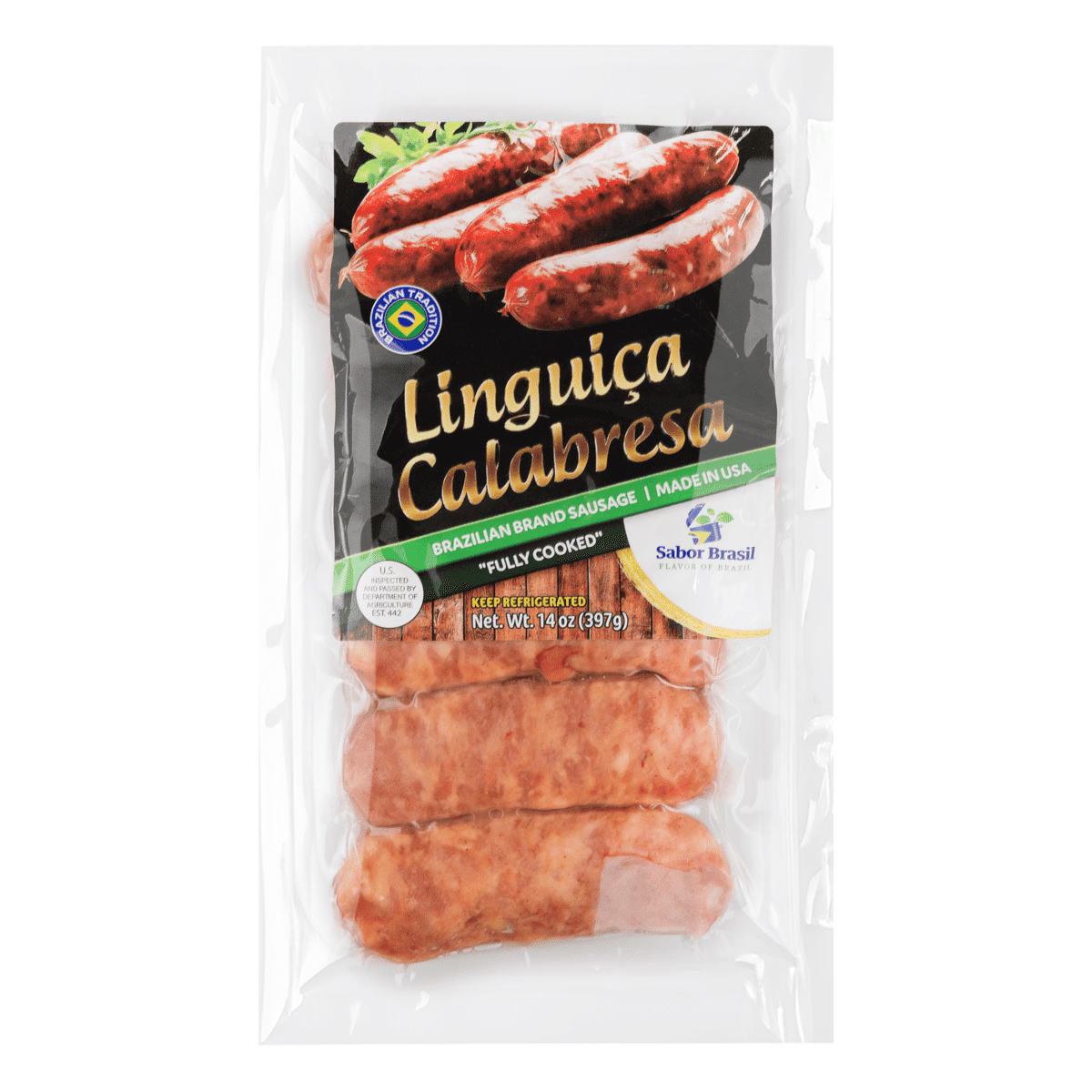 Linguiça Calabresa Sabor Brasil 397 g