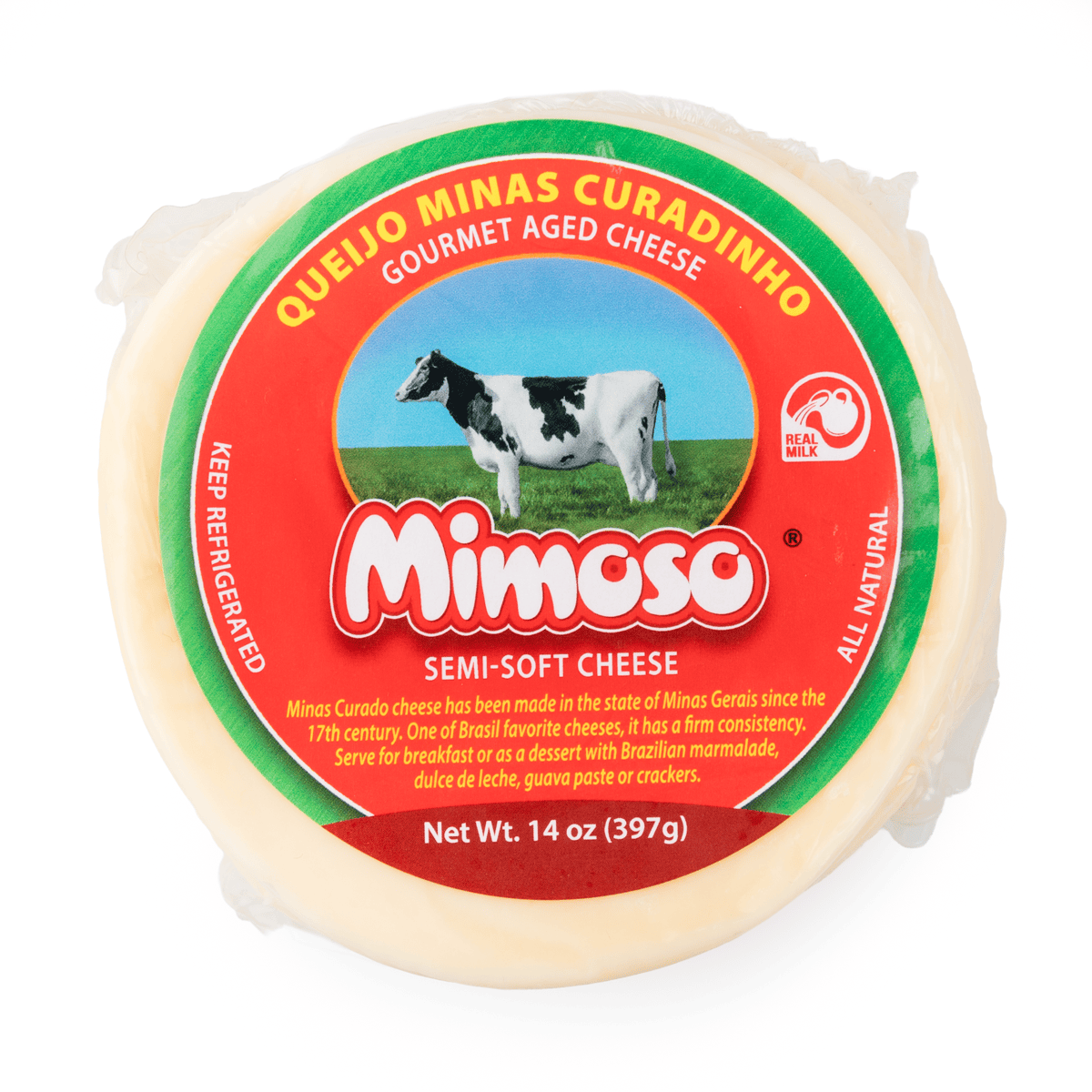 Mimoso Curadinho Minas Cheese 397 g
