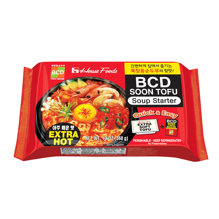 House Foods 韩式豆腐煲 特辣 13 盎司