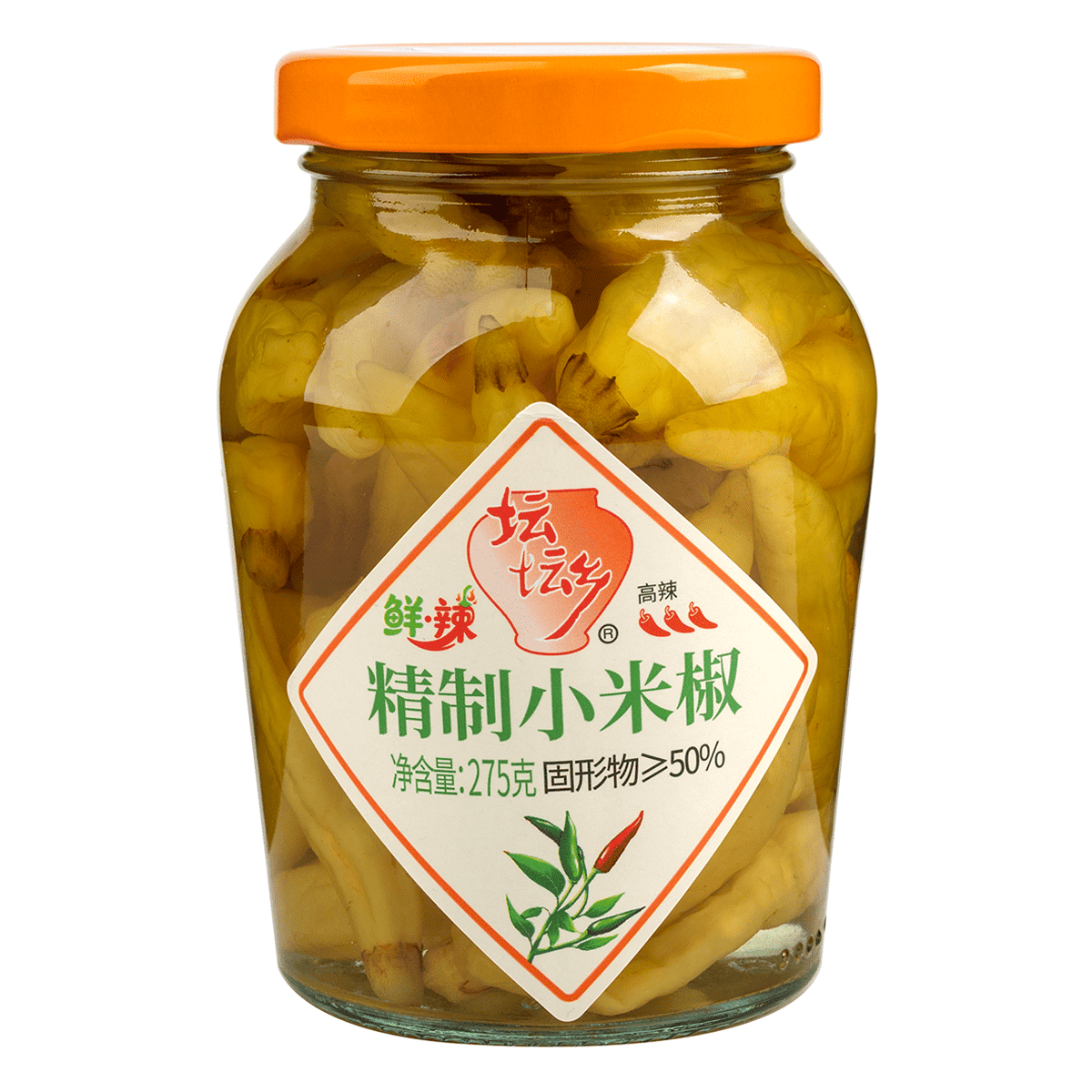 坛坛乡 精致小米辣 泡椒小米辣 275 克
