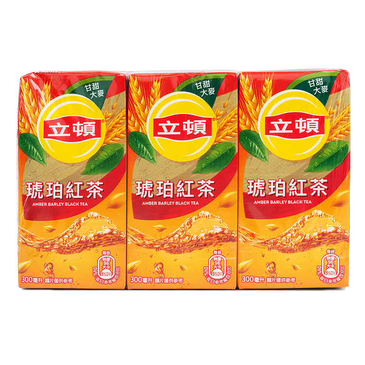 立顿 琥珀红茶 300 毫升*6 盒