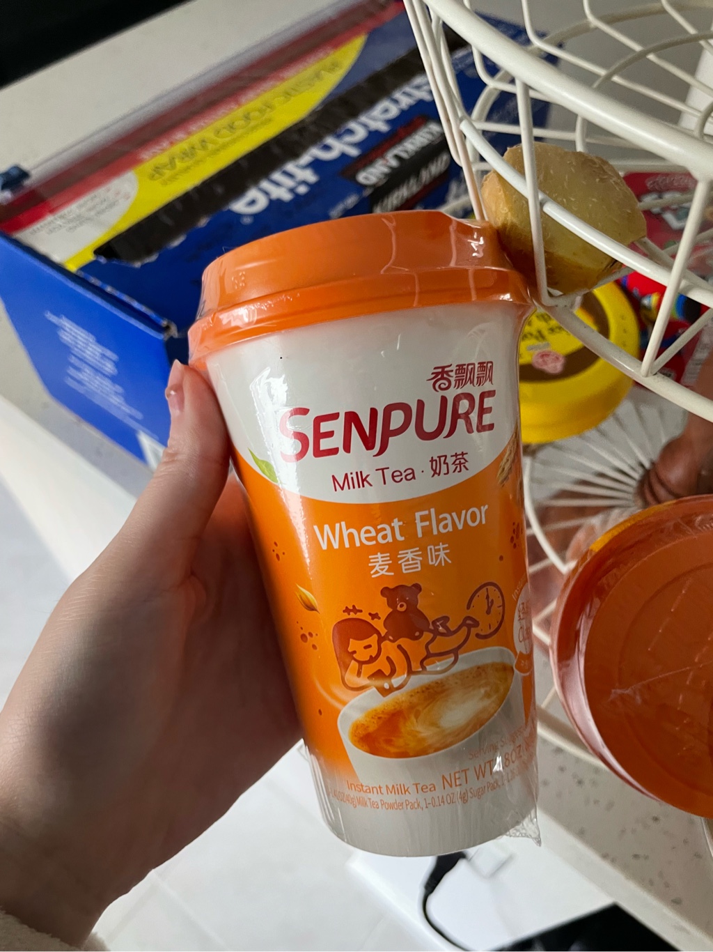 楽天市場】香飄飄 ミルクティー 原味 香芋味 イチゴ味