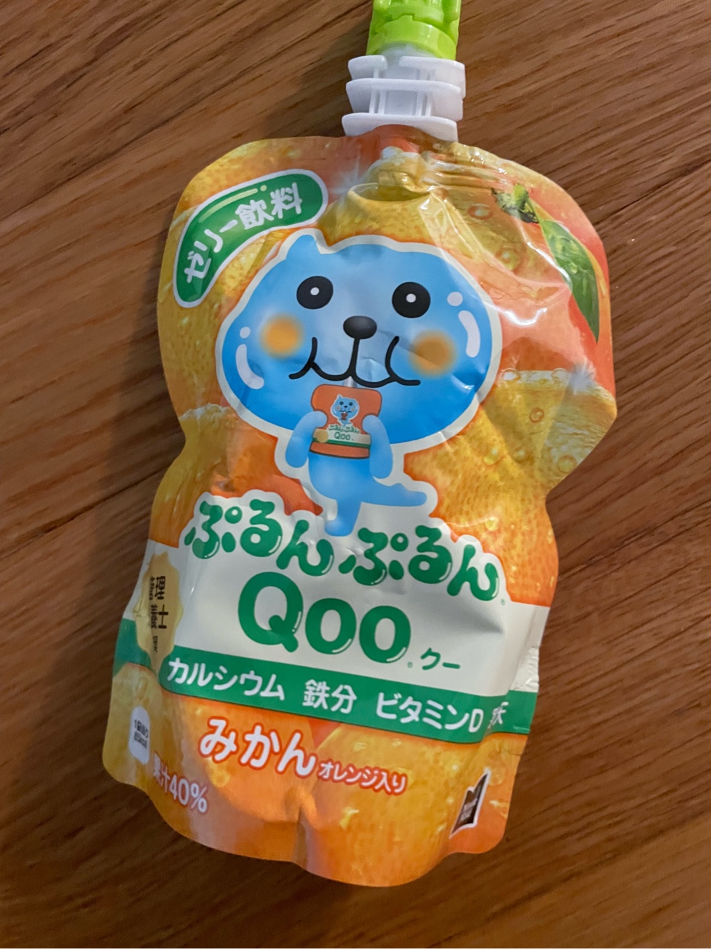 コカ・コーラ ぷるんぷるんQoo（クー）みかん 125 グラム - Weee!