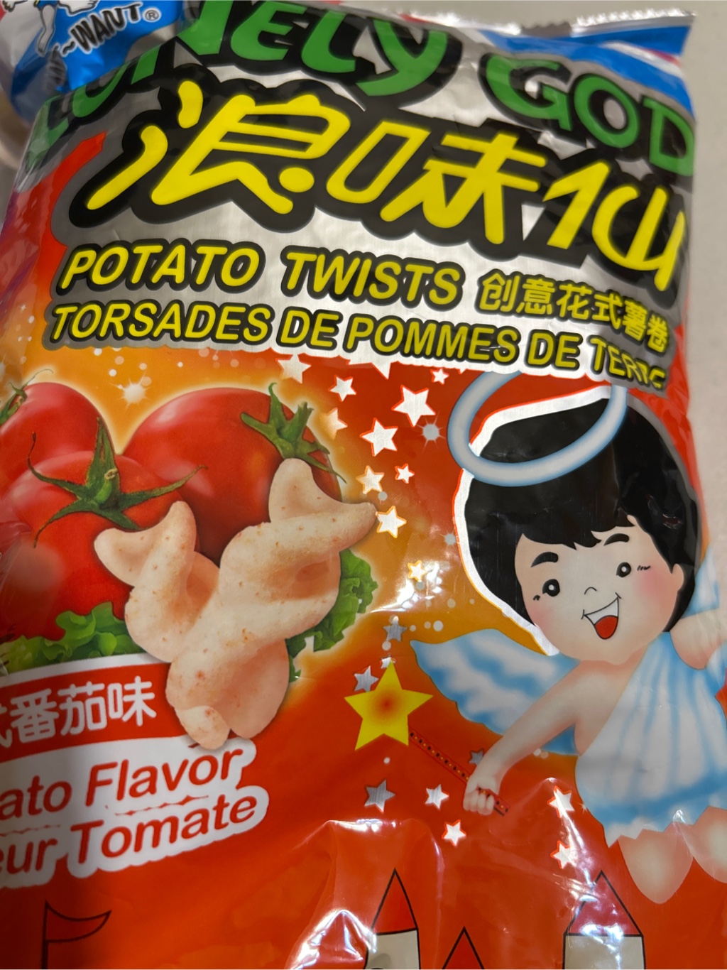Get Lonely God Potato Twists, Tomato Flavor Delivered | Weee