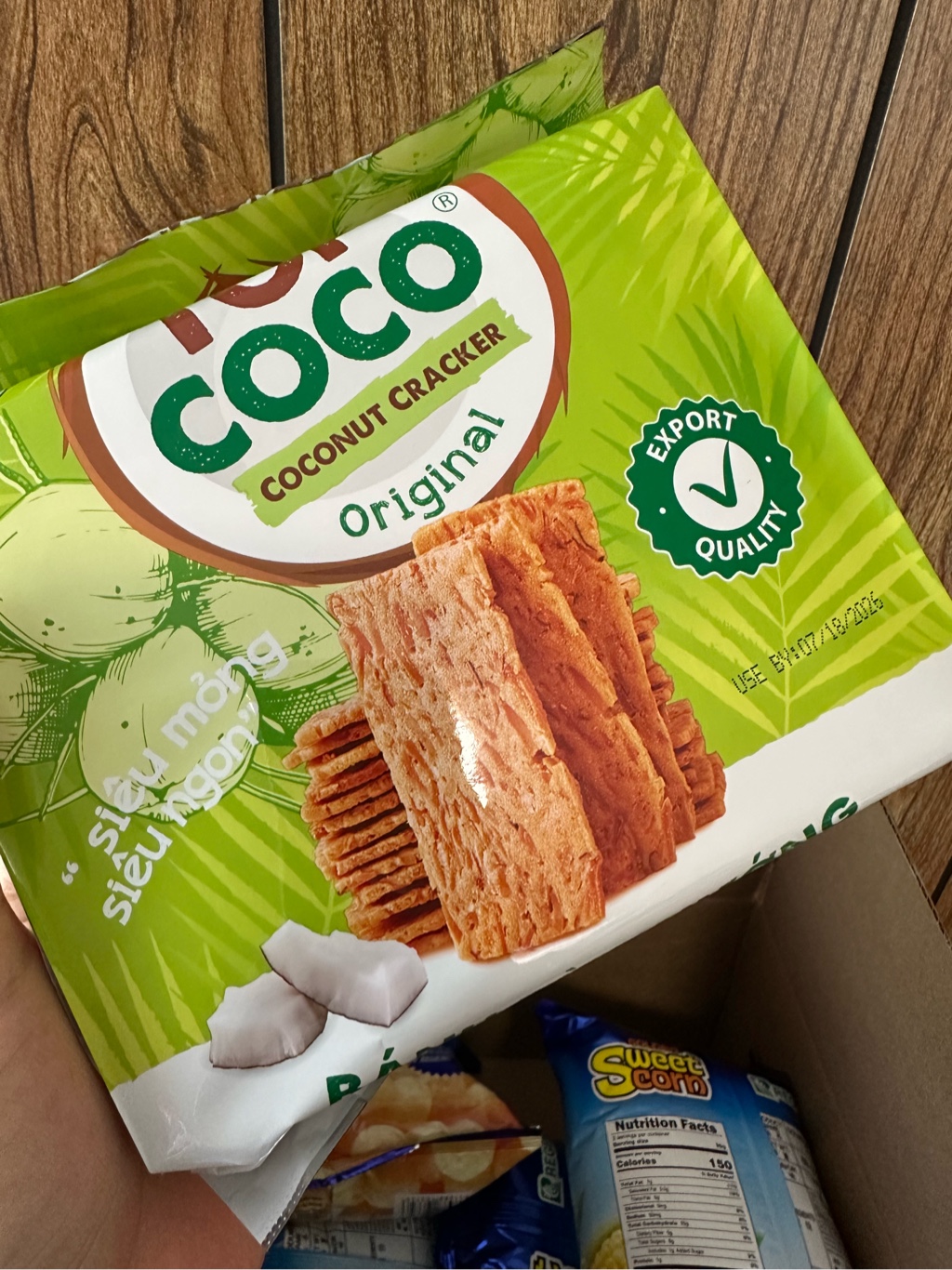 Get Top Coco Coconut Cracker Original 5.29 oz Delivered