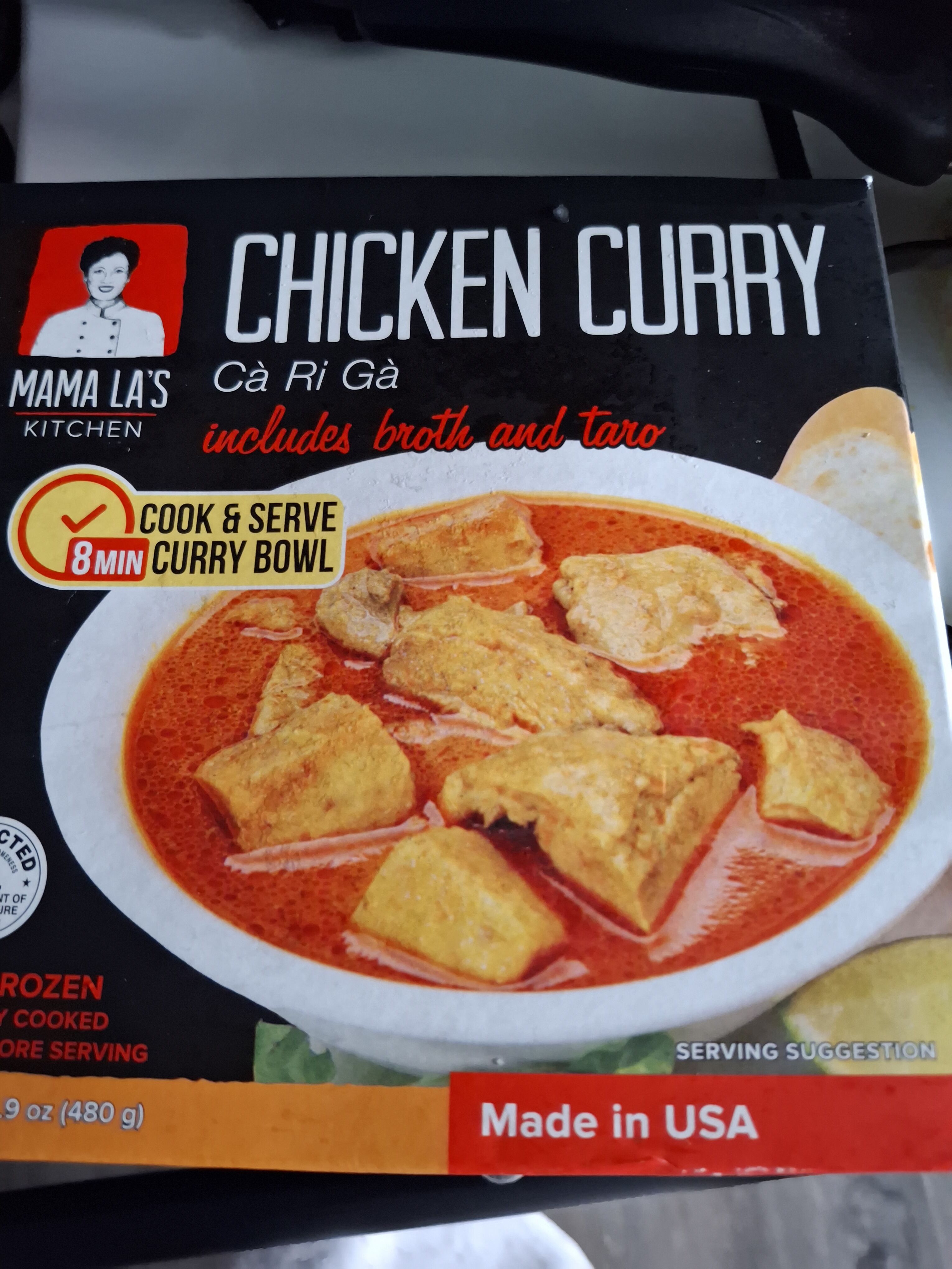 Get Mama La's Chicken Curry, Frozen Delivered | Weee! Asian Market