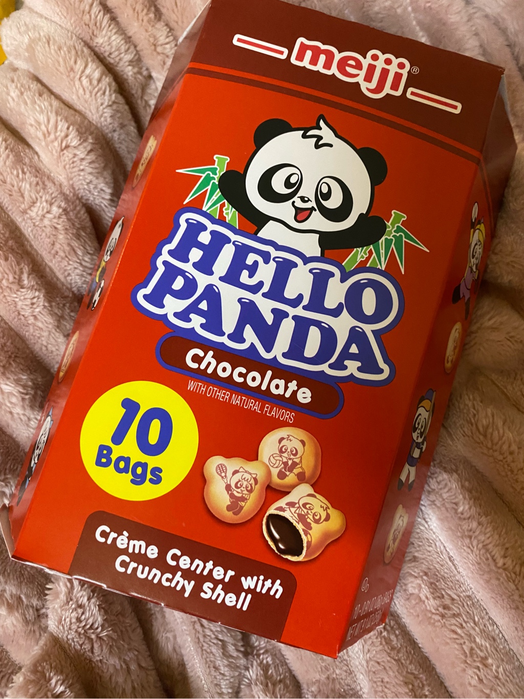 明治 パンダ柄クッキー チョコレートクッキー - Weee!
